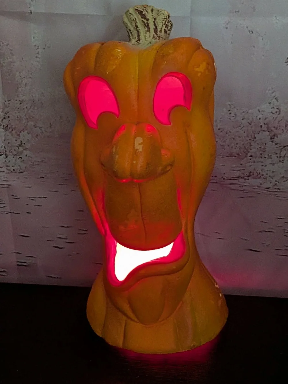 VTG 1995 Casper Stretch Ghost Trendmasters Halloween light up foam blow mold PO
